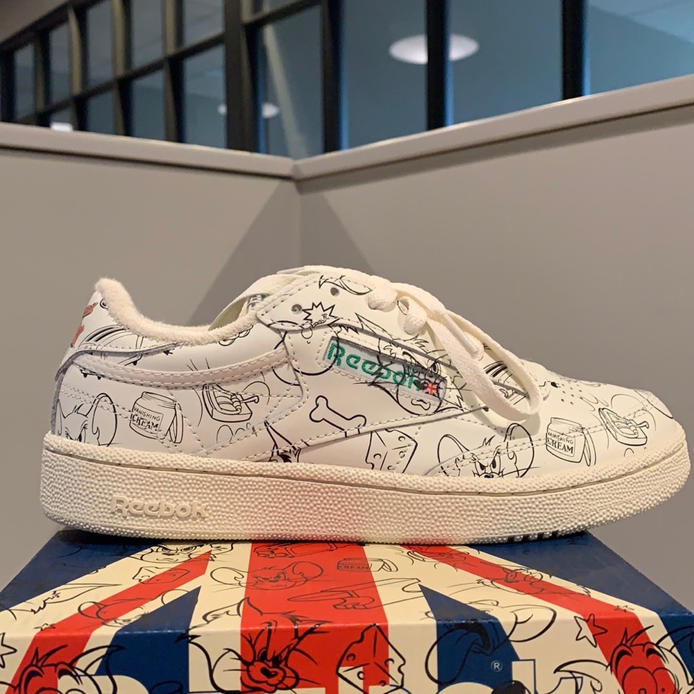 Tom and Jerry Club C 85 Reebok Unisex Shoe